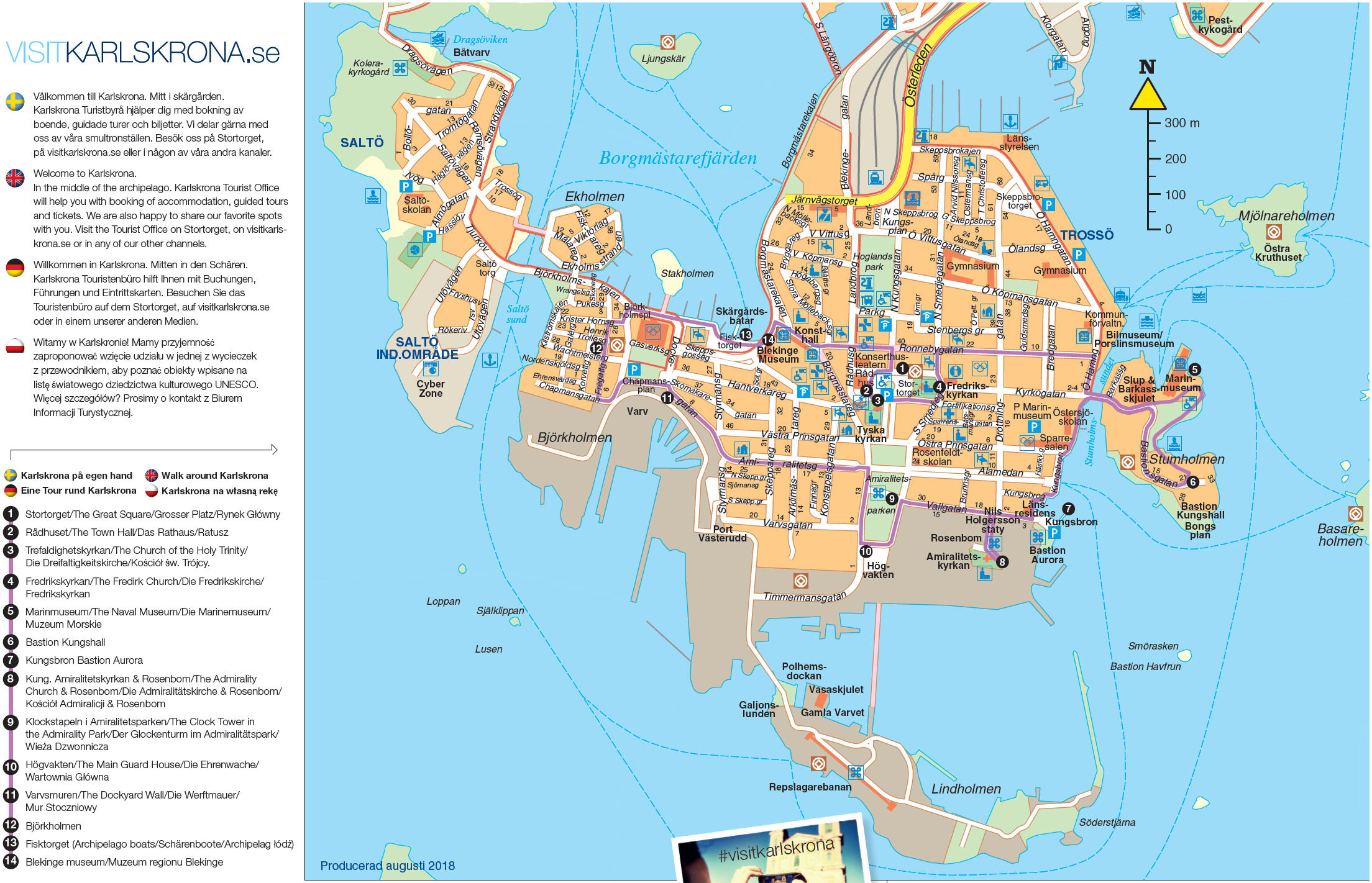 Karlskrona map